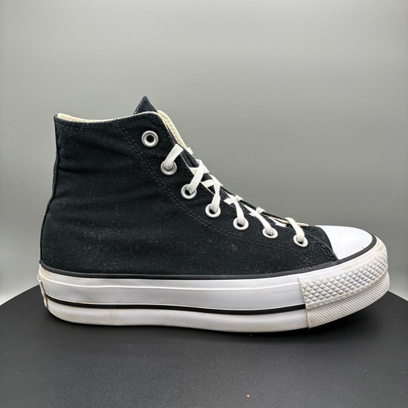 Converse Chuck Taylor All Star Lift High Top Women’s 7.5 Black 560845F - Picture 1 of 8